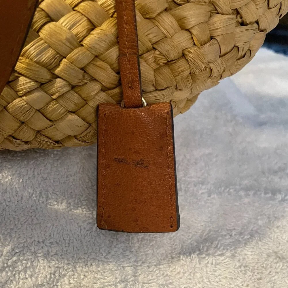 Michael Kors Straw Tote Bag - Picture 3 of 10